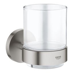 Grohe Start Glass s držiakom, Supersteel 41194DC0