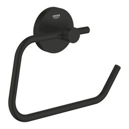 Grohe Essentials Držiak toaletného papiera bez krytu, čierny matný 1024722430