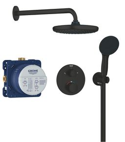 Grohe Precision Thermostat Termostatická batéria, čierna matná 348832430