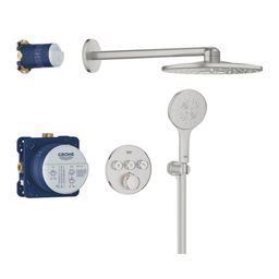 Sprchový systém Grohe Profi Grohtherm Smartcontrol Socket, Supersteel 34863DC0