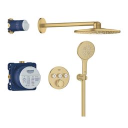 Grohe Profi Grohtherm Smartcontrol Podomietkový sprchový systém, Brushed Cool Sunrise 34863GN0