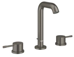 Grohe Essence Umývadlová batéria, trojotvorová, brúsená Hard Graphite 20296AL1