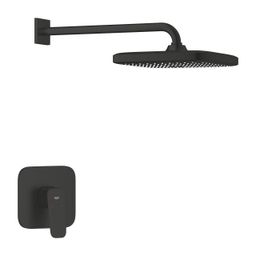 Grohe Profi Cubeo zásuvková sprchová batéria + hlavová sprcha, matná čierna 1053342430