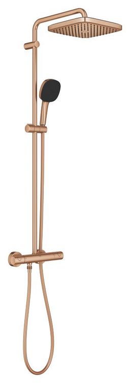 Grohe Vitalio Comfort Sprchový systém s termostatickou baterií, kartáčovaný Warm Sunset 26696DL1
