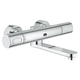 Grohe Eurosmart Cosmopolitan E Infračervená nástenná elektronická umývadlová batéria s termostatickou reguláciou teploty, chróm 36333000