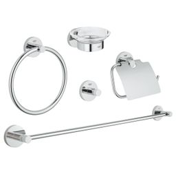 Súprava kúpeľňového príslušenstva Grohe Essentials 5 v 1 40344001
