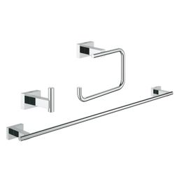 Grohe Essentials Cube Sada kúpeľňových doplnkov 3 v 1 40777001