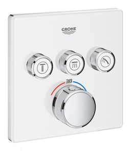 Grohe Grohtherm SmartControl s tromi ventilmi mesačne biely 29157LS0