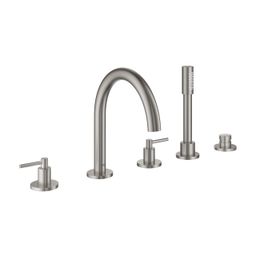 Grohe Atrio Pětiotvorová vanová baterie, Supersteel 19922DC3
