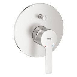 Grohe Lineare Páková vaňová batéria, Supersteel 19297DC1