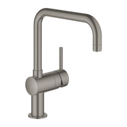 Grohe Minta Drezová batéria, otočná výtoková rúrka, kartáčovaná Hard Graphite 32488AL0