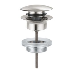Grohe Umývadlová zásuvka so zásuvným krytom G1 1/4, Supersteel 65807DC0