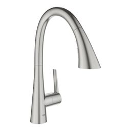 Drezová batéria Grohe Zedra, Supersteel 32294DC2