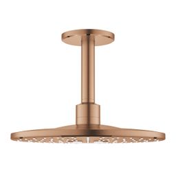 Súprava sprchovej hlavice a stropného ramena Grohe Rainshower SmartActive 310, kartáčovaný teplý západ slnka 26477DL0