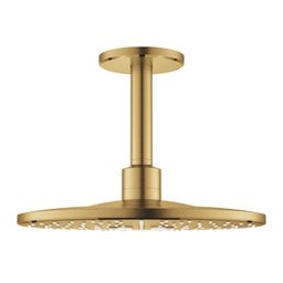 Súprava sprchovej hlavice a stropného ramena Grohe Rainshower SmartActive 310, kartáčovaná, Cool Sunrise 26477GN0
