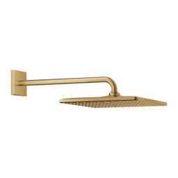 Grohe Rainshower Mono Cube sprchová hlavica 31 x 31 cm s ramenom, kartáčovaná Cool Sunrise 26564GN0
