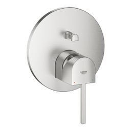 Grohe Plus Páková batéria s 2-smerným prepínačom, SuperSteel 24060DC3