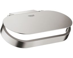 Grohe Selection Držiak toaletného papiera s krytom, Supersteel 41069DC0