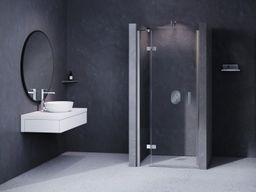 Ravak SmartLine Sprchové dvere 110 cm do niky, ľavé, transparentné/chróm 0SLDAA00Z1 SMSD2-110A-L