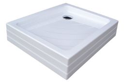 Ravak Kaskada Aneta Obdĺžniková vaňa 90x75 cm, typ PU biela A003701120