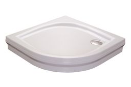 Ravak Galaxy Elipso Vanička čtvrtkruh 90x90 cm, typ PAN bílá A227701410