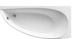 Ravak Vaňa Avocado 150x75 cm, biela CS01000000
