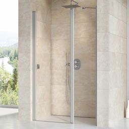 Ravak Chrómové sprchové dvere 120 Transparent Satin 0QVGCU00Z1 CSD2-120