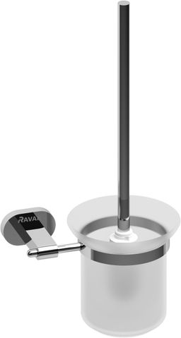 Ravak Držiak s nádobou a WC kefou CR410.00 X07P196