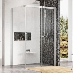 Ravak Matrix Sprchový kút 110x80 pravý priehľadný alubright MSDPS-110/80 0WPD4C00Z1