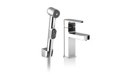 Ravak Chrome baterie umyvadlová s bidetovou sprškou CR112.00 X070092