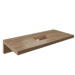 Ravak Deska pod umyvadlo levá 1000 ořech X000000837