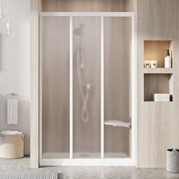 Ravak Supernova Sprchové dvere 130 cm, biela + hrozno ASDP3-130 00VJ01R2ZG