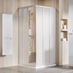 Ravak Supernova Sprchový kút 1/2 90 cm, satén+perleť ASRV3-90 15V70UR211