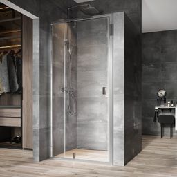 Ravak Nexty Sprchové dvere 100 cm, ALU lesk+transparent NDOP2-100 03OA0C00Z1
