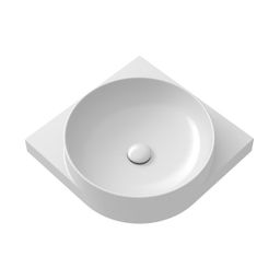 Ravak Umývadlo Yard 45 x 45 cm, biele XJX01245000