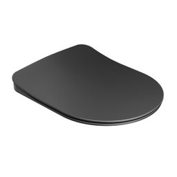 Ravak Chrome Flat WC doska, SoftClose, čierne X01795