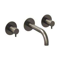 Ravak Espirit Podomietková umývadlová batéria s telesom, Graphite Brushed ES019.20GB.O1 X070313