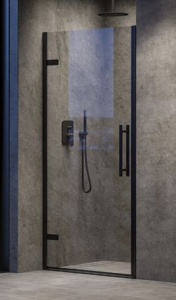 Ravak Sprchové dvere Cool, 90 cm, čierne+transparentné COSD1-90 X0VV70300Z1