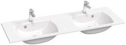 Ravak Classic Slim Dvojité umývadlo 130 cm, biele XJX01113001
