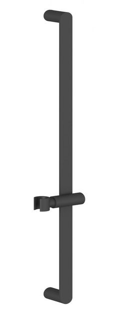 Ravak Sprchová tyč 70 cm s držiakom, čierna matná X07P1248 977.20BLM
