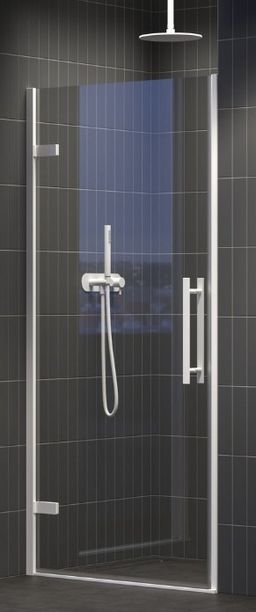 Sprchové dvere Ravak Cool, 80 cm, transparentné/biele matné COSD1-80 X0VV40E00Z1