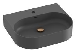 Ravak Ceramic Slim Wall O Umývadlo 55 x 45 cm, antracit XJX03155002