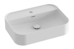 Ravak Ceramic Slim Shelf R Umývadlo 55 x 40 cm, biela matná XJX0E155005