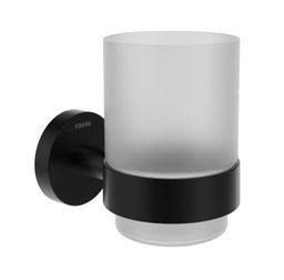 Ravak Držiak s pohárikom, čierna matná KN210.20BLM X07P1309