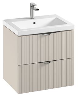 Cersanit Tirso Skrinka s umývadlom 60 cm, kašmír matný S801-541