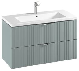 Cersanit Tirso Skrinka s umývadlom 100 cm, fjord mat S801-546