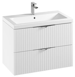 Cersanit Tirso Skrinka s umývadlom 80 cm, biela matná S801-547