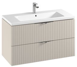 Cersanit Tirso Skrinka s umývadlom 100 cm, kašmír matný S801-548