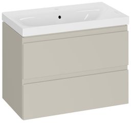 Cersanit Moduo Skrinka s umývadlom 80 cm, kašmír S4013-009