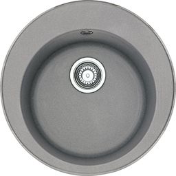 Franke Rondo ROG610 Granitový drez bez odkvapkávača, okrúhly 40 cm, sivý kameň, 114.0284.731